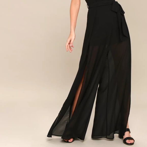 Chic Like Me Slit-Leg Jumpsuit - Picture 3 of 7